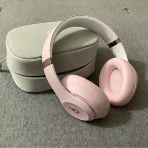 Beats by Dre Pink Over-Ear Headphones